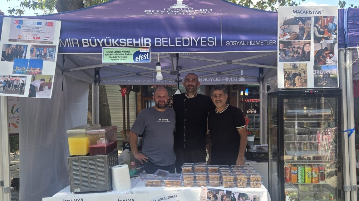 EFEST’te Okulumuzdan Tanıtım ve Ürün Standı